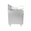 Aloma Single Commercial Gas Deep Fryer 25L