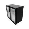Back Bar Cooler - (2 door, hinged)