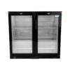Back Bar Cooler - (2 door, hinged)