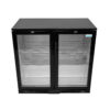 Back Bar Cooler - (2 door, hinged)