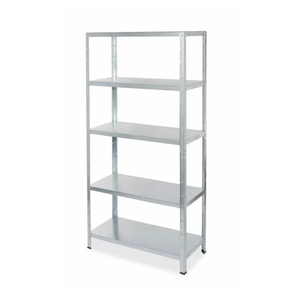 Galvanised Shelving - 5 Tier (unassembled)