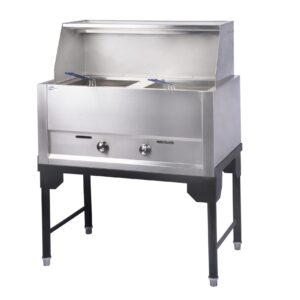 Aloma Double Gas Spaza Deep Fryer 2x21L