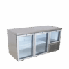 2.5 Glass Door Underbar Fridge 1722mm / 633L