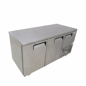 2.5 S/Steel Door Underbar Fridge 1722mm / 633L