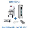 electric bakery starter setup combo
