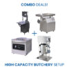 high capacity butchery combo