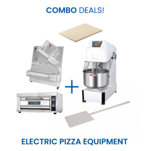 electric pizza equipment combo