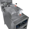 pressure fryer closed lid
